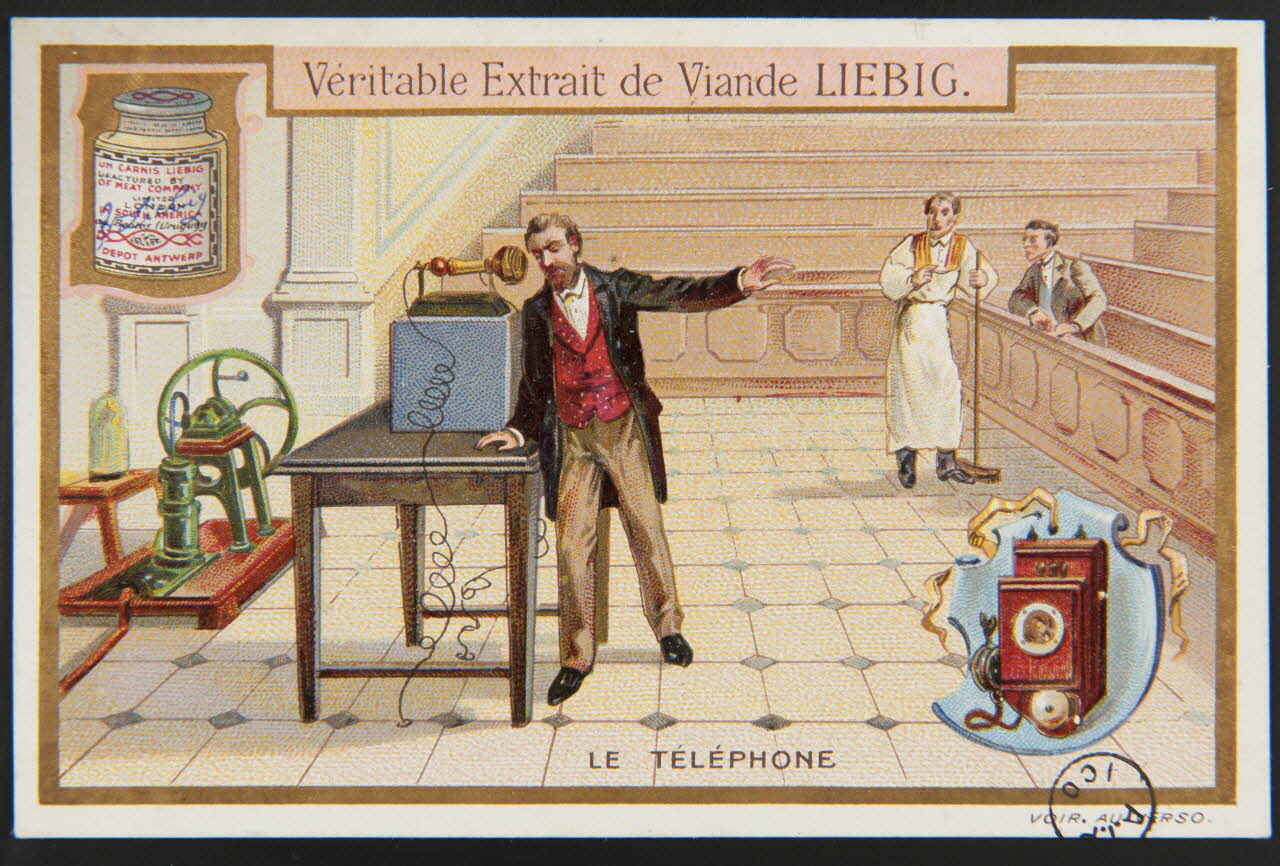 carte réclame chromo Paris 1893 1960.22.370.183 Photo