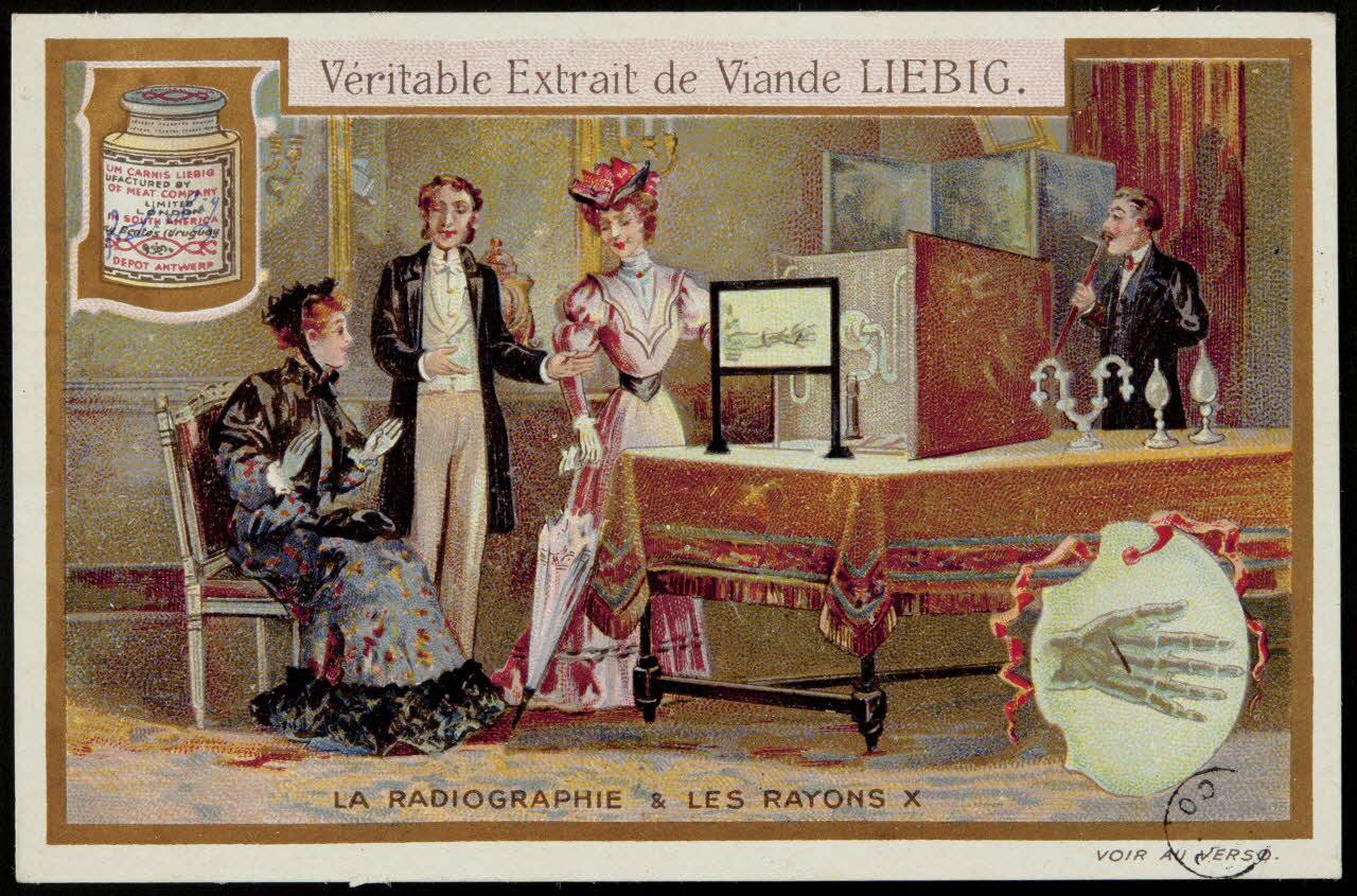 carte réclame chromo Paris 1907 1960.22.370.185 Photo