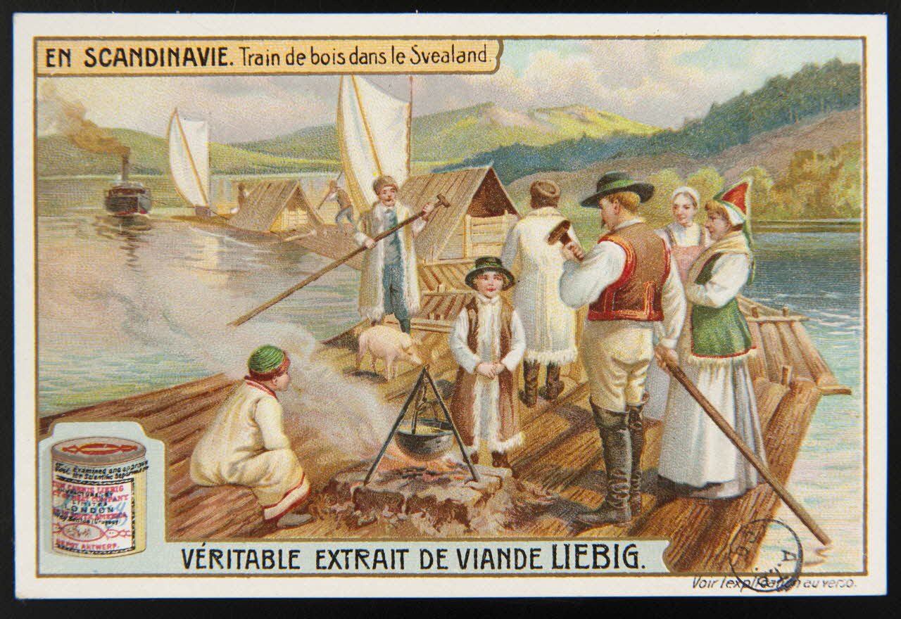 carte réclame chromo Paris 1907 1960.22.370.196 Photo