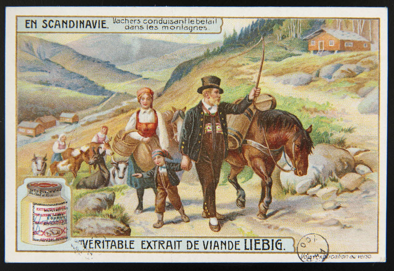 carte réclame chromo Paris 1907 1960.22.370.197 Photo