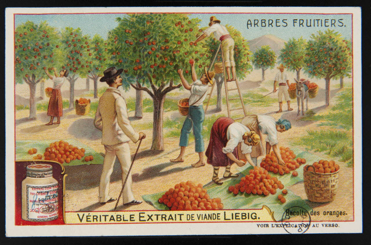 carte réclame chromo Paris 1890 1960.22.370.21 Photo