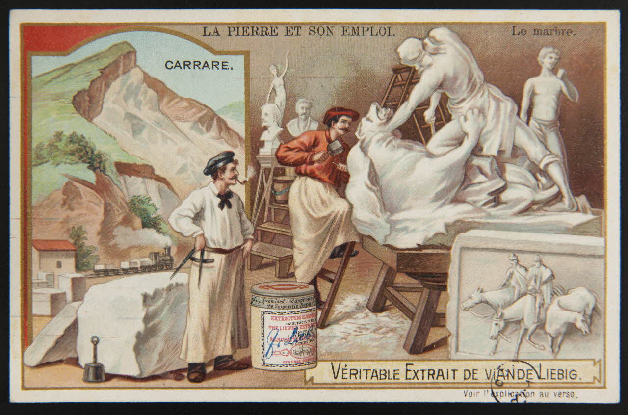 carte réclame chromo Paris 1903 1960.22.370.234 Photo