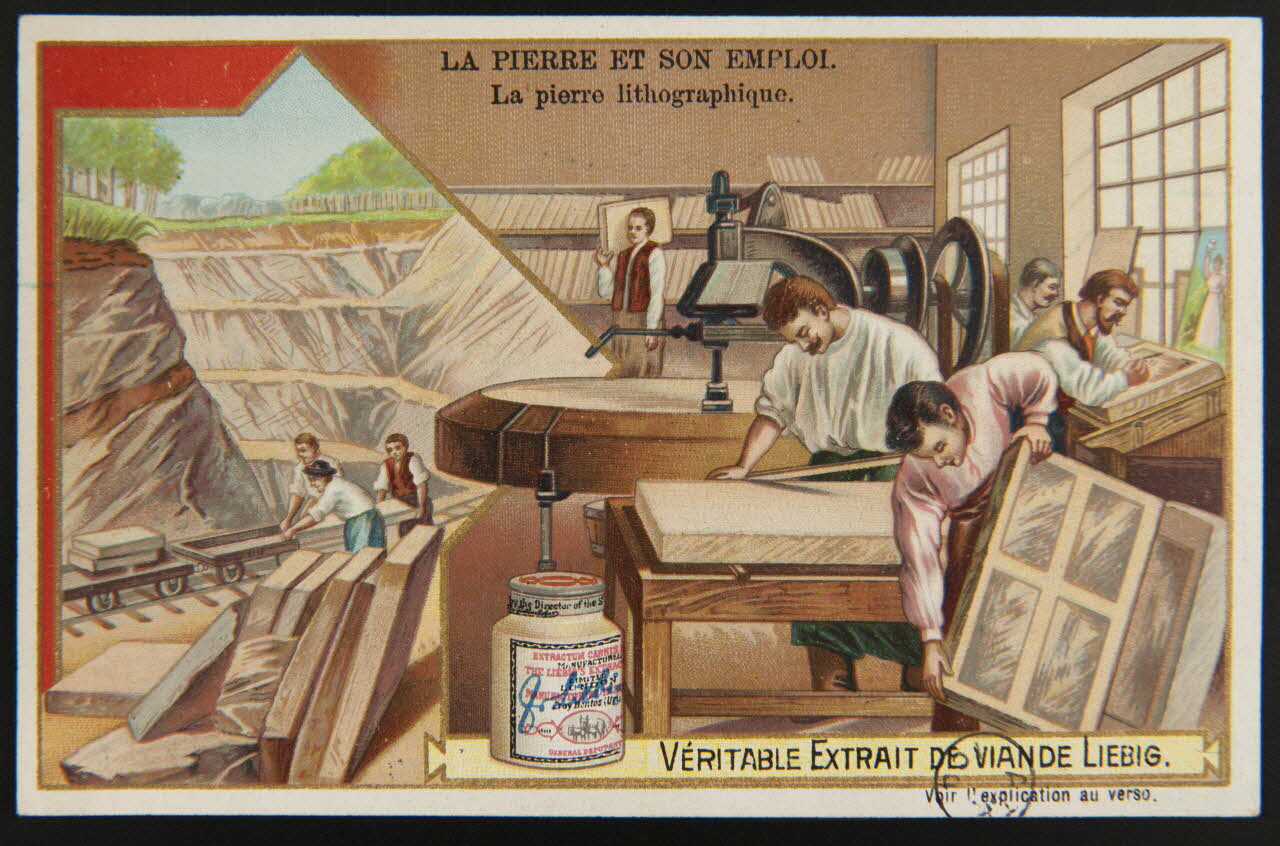 carte réclame chromo Paris 1903 1960.22.370.235 Photo