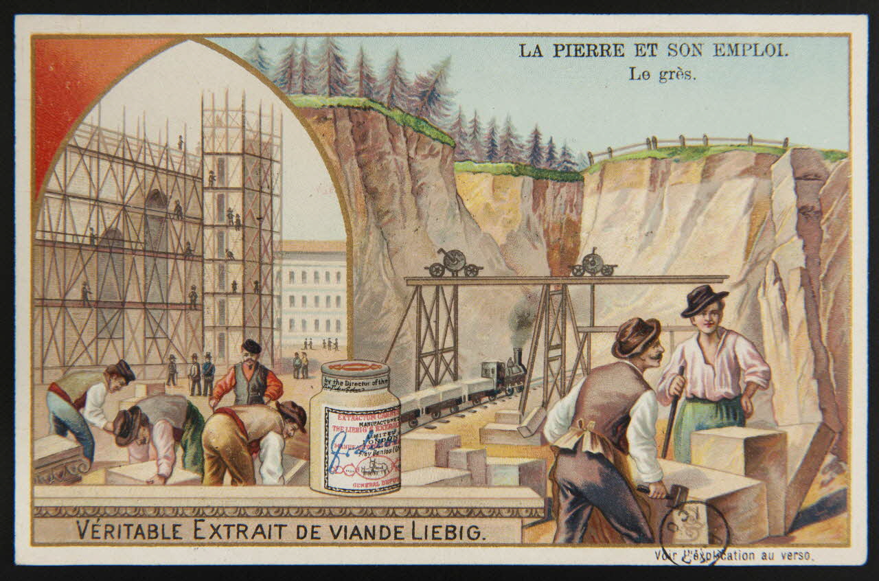 carte réclame chromo Paris 1903 1960.22.370.236 Photo