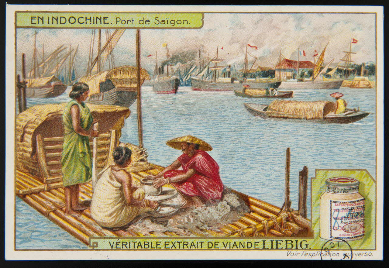carte réclame chromo Paris 1901 1960.22.370.240 Photo