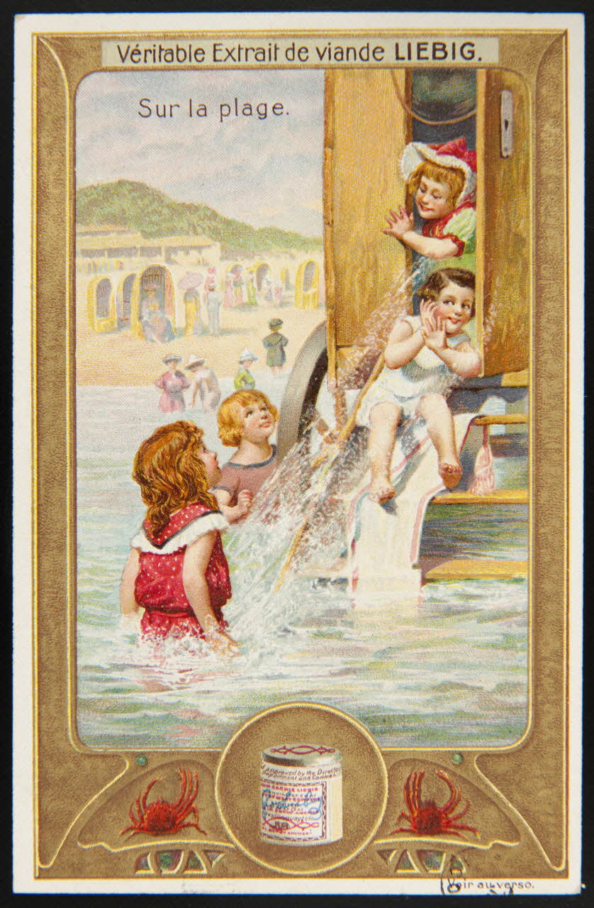 carte réclame chromo Paris 1907 1960.22.370.360 Photo