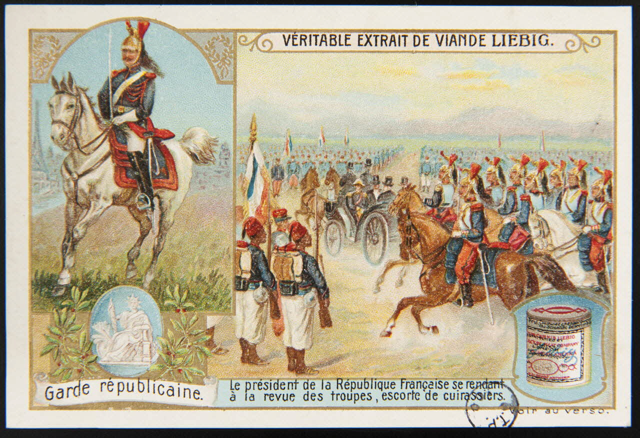 carte réclame chromo Paris 1908 1960.22.370.366 Photo