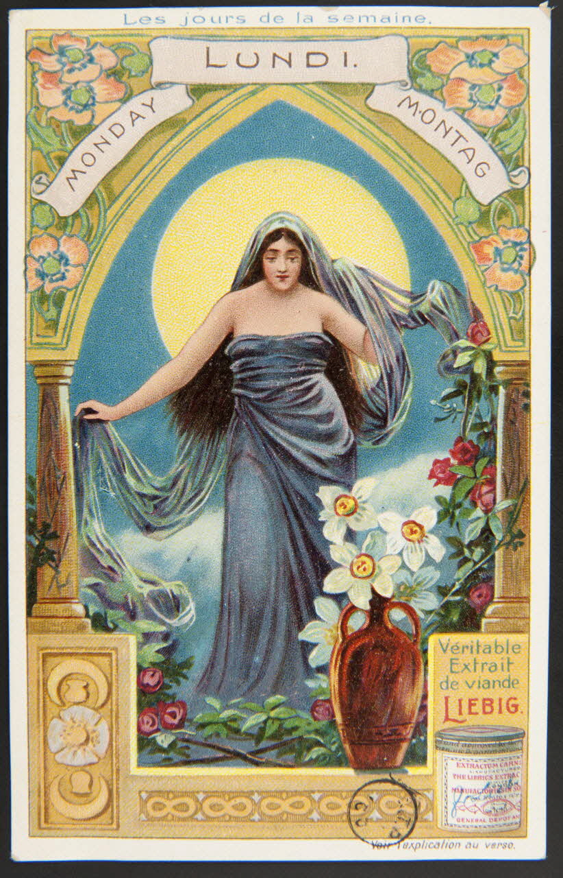 carte réclame chromo Paris 1905 1960.22.370.72 Photo