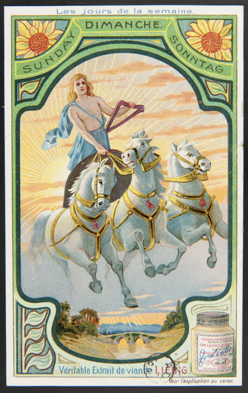 carte réclame chromo Paris 1905 1960.22.370.77 Photo