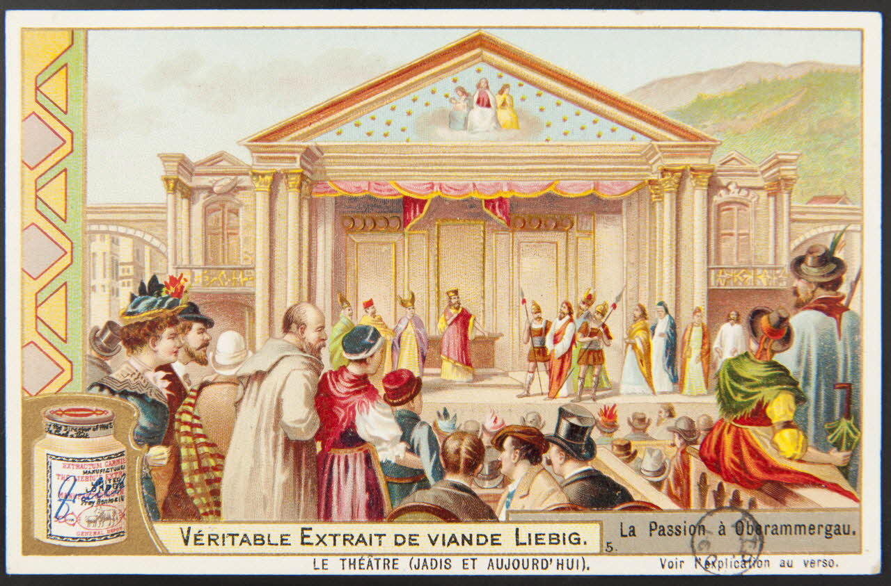 carte réclame chromo Paris 1905 1960.22.370.99 Photo