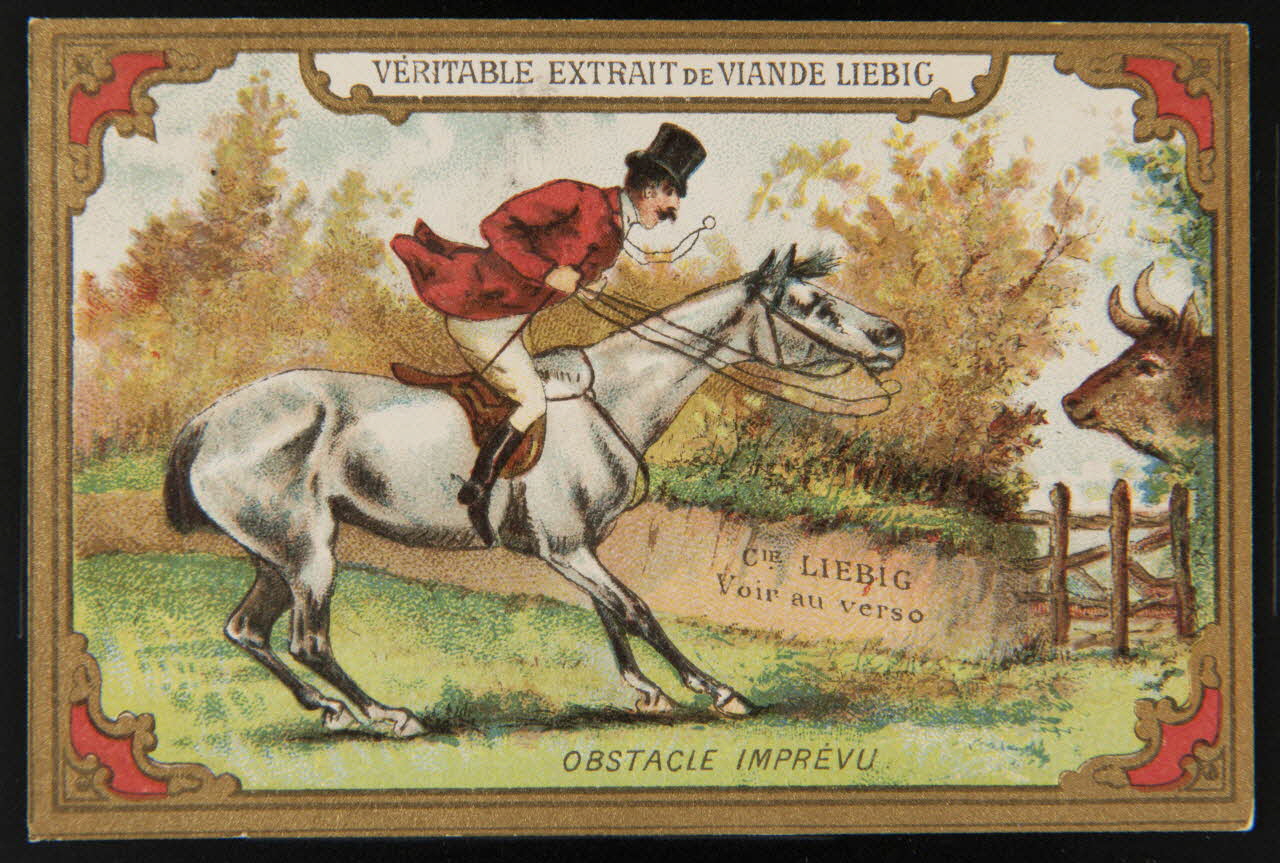 Justus Von Liebig carte réclame chromo Londres 1886 1960.22.372.283 Photo