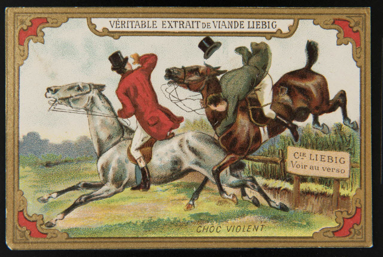 Justus Von Liebig carte réclame chromo Londres 1886 1960.22.372.284 Photo