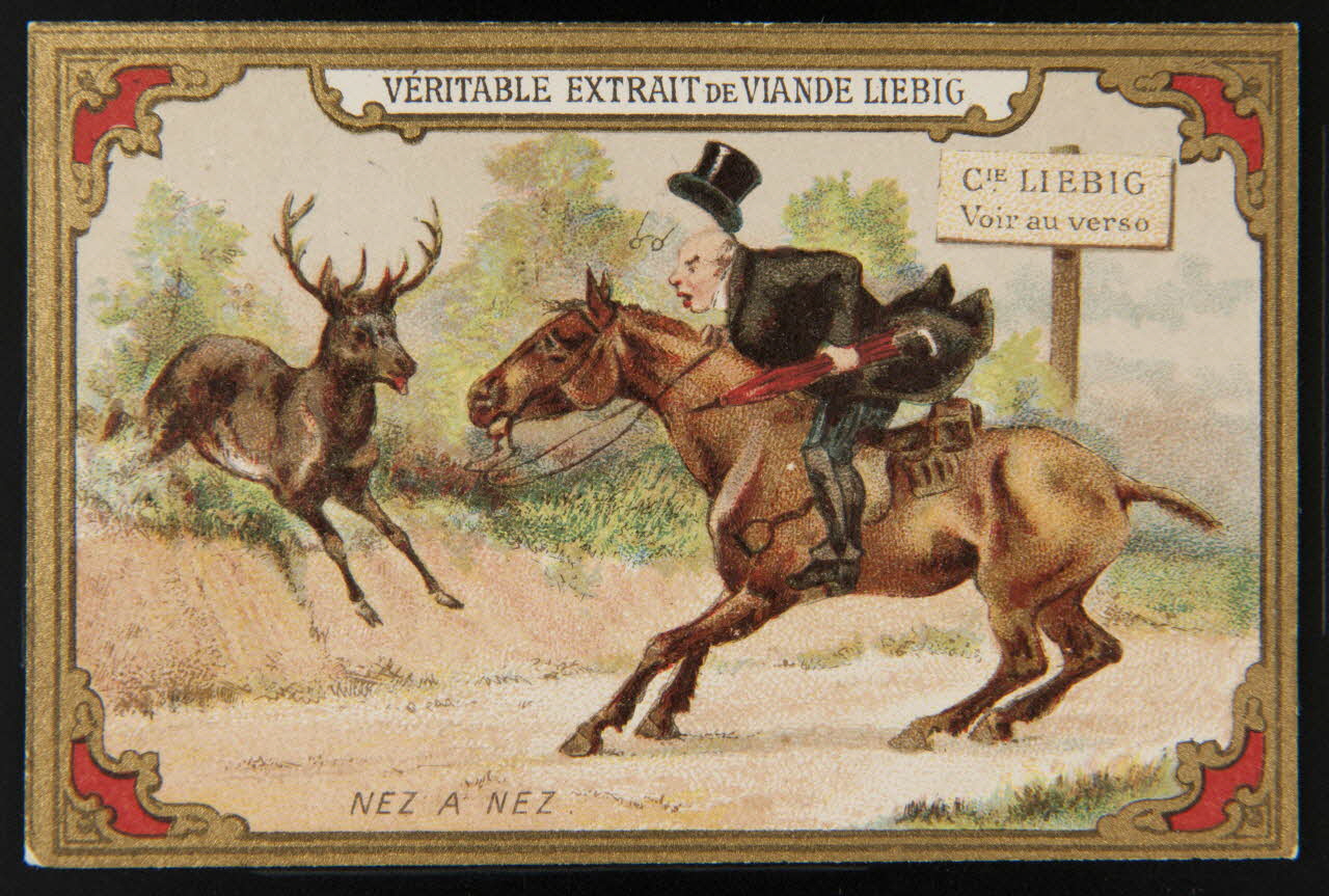 Justus Von Liebig carte réclame chromo Londres 1886 1960.22.372.286 Photo