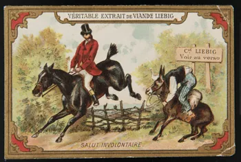Justus Von Liebig carte réclame chromo Londres 1886 1960.22.372.288  Photo