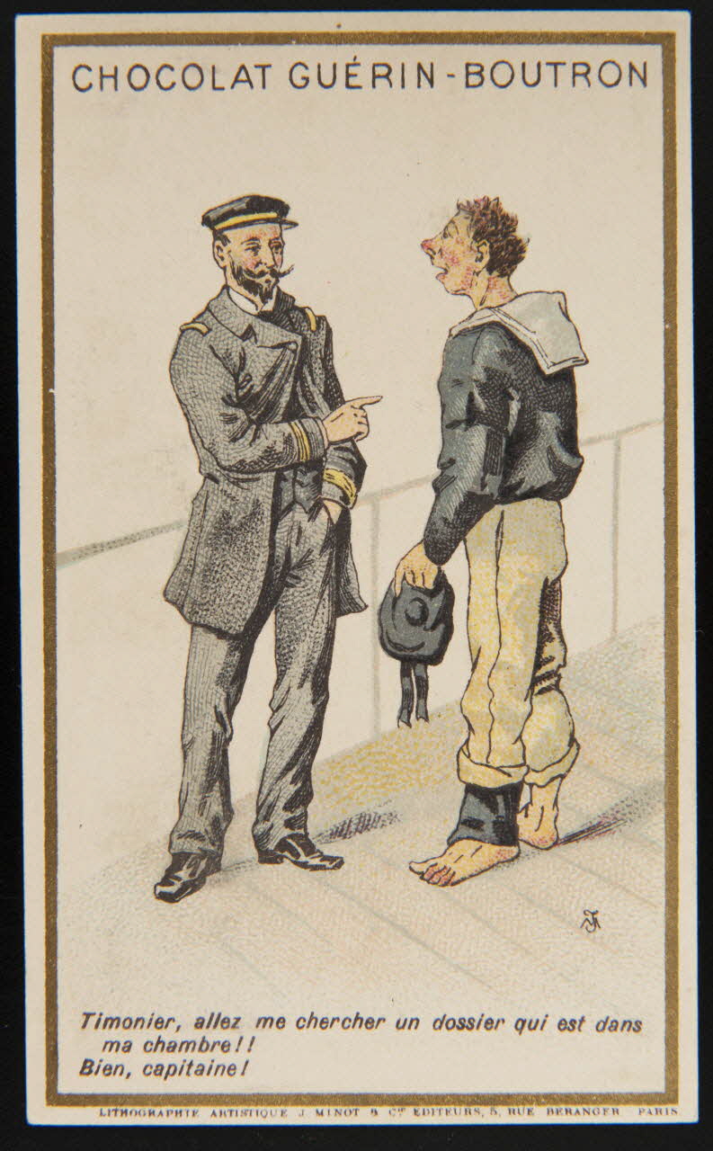carte réclame chromo 1960.22.372.308 Photo
