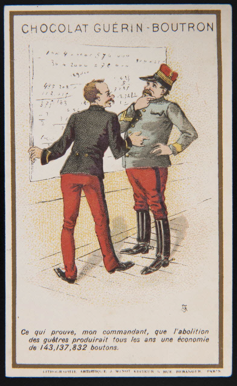 carte réclame chromo 1960.22.372.352 Photo