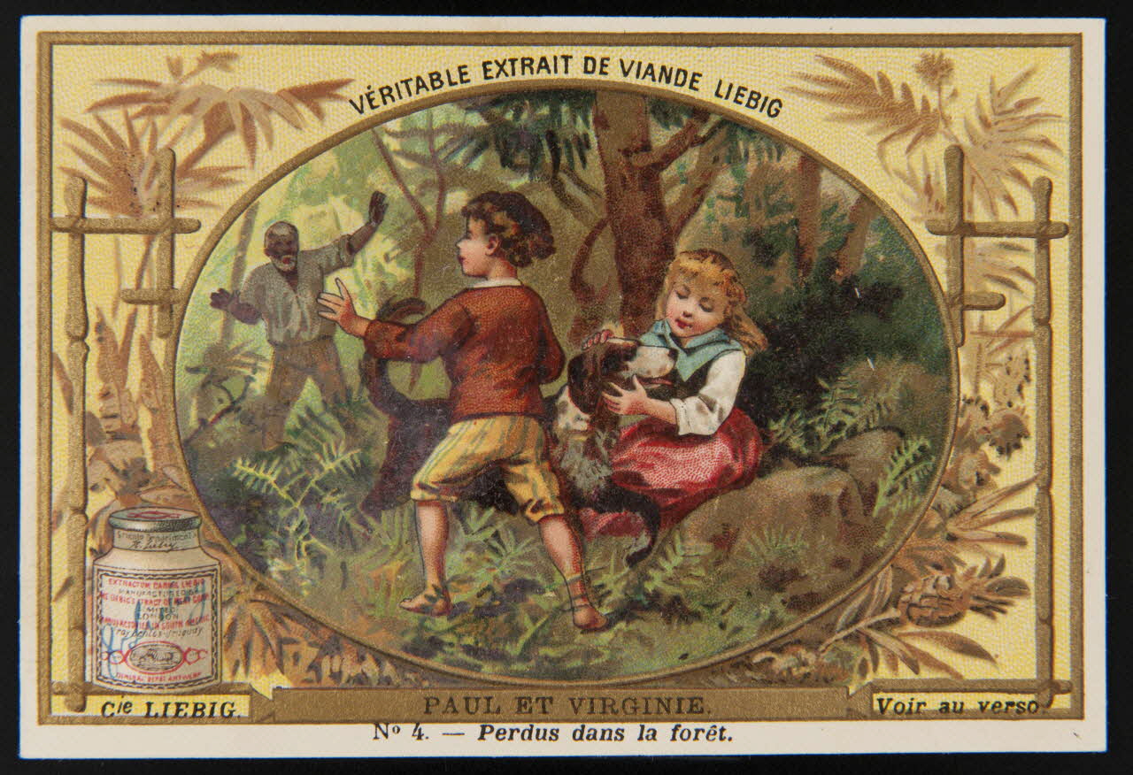 carte réclame chromo Paris 1888 1960.22.372.356 Photo