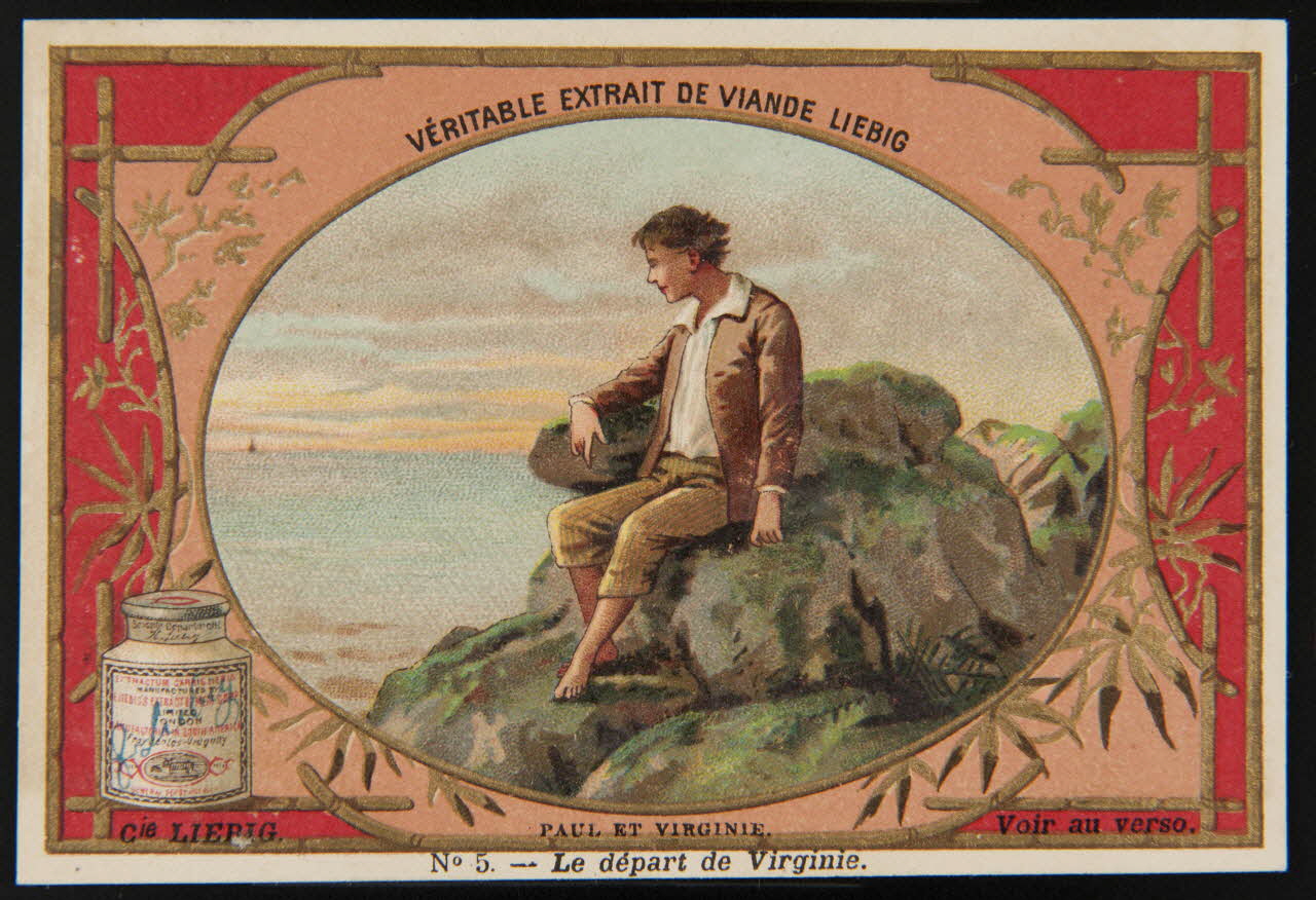carte réclame chromo Paris 1888 1960.22.372.357 Photo