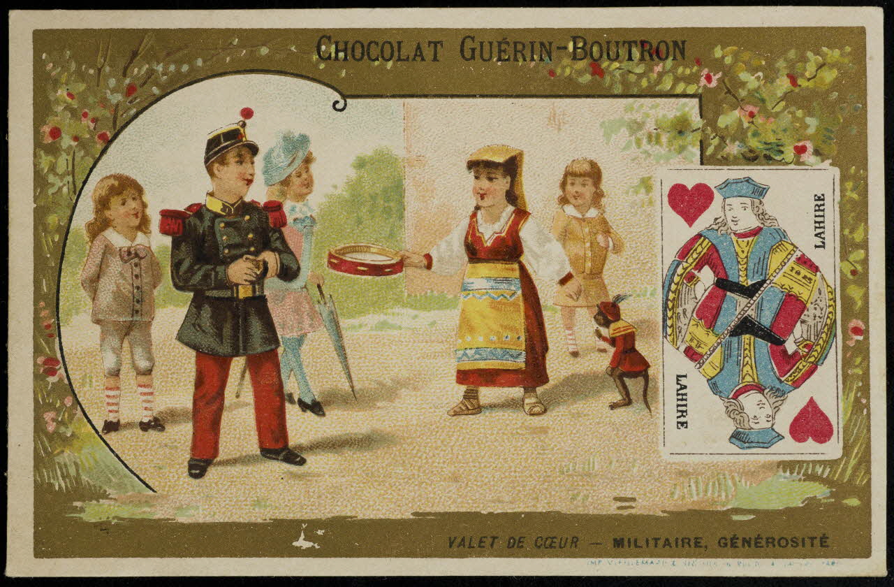 carte réclame chromo 1960.22.372.377 Photo