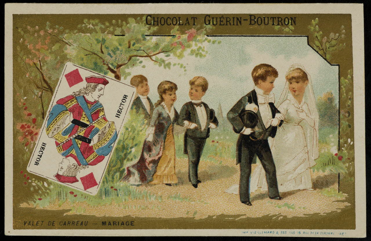 carte réclame chromo 1960.22.372.408 Photo