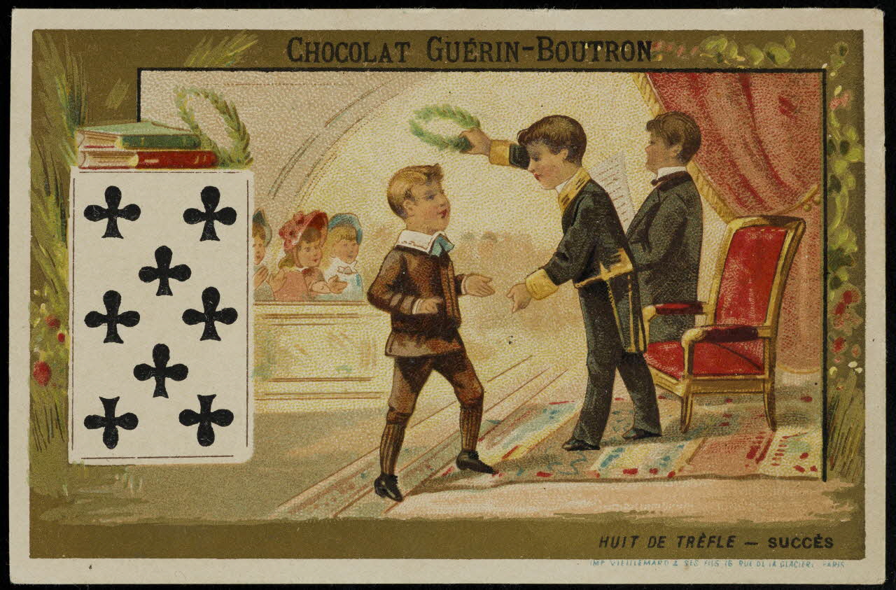 carte réclame chromo 1960.22.372.419 Photo