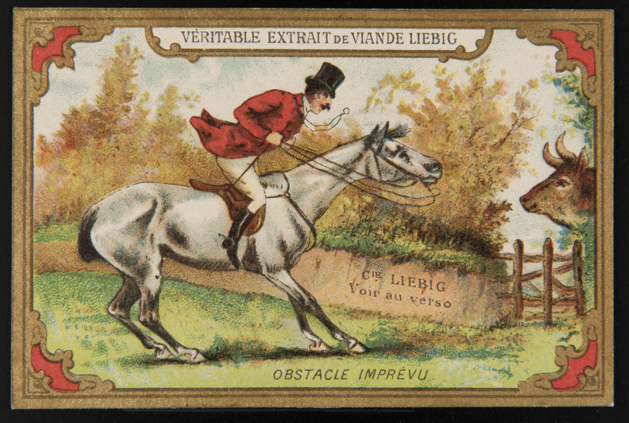 Justus Von Liebig carte réclame chromo Londres 1886 1960.22.372.516 Photo