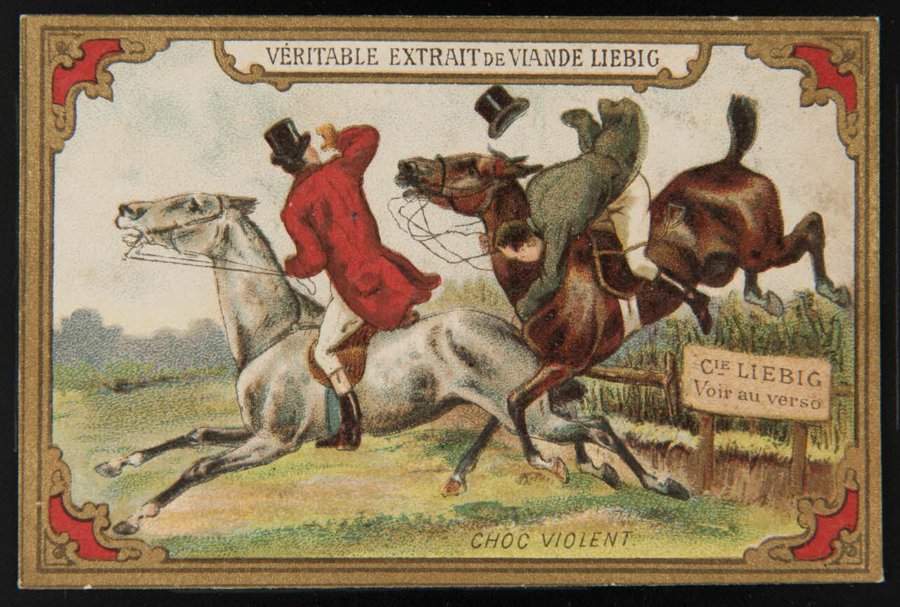 Justus Von Liebig carte réclame chromo Londres 1886 1960.22.372.517 Photo