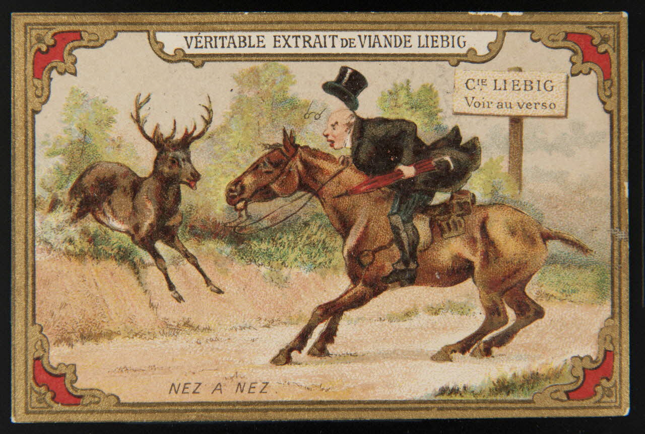 Justus Von Liebig carte réclame chromo Londres 1886 1960.22.372.519 Photo