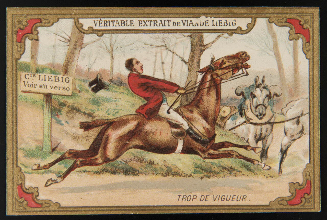 Justus Von Liebig carte réclame chromo Londres 1886 1960.22.372.520 Photo