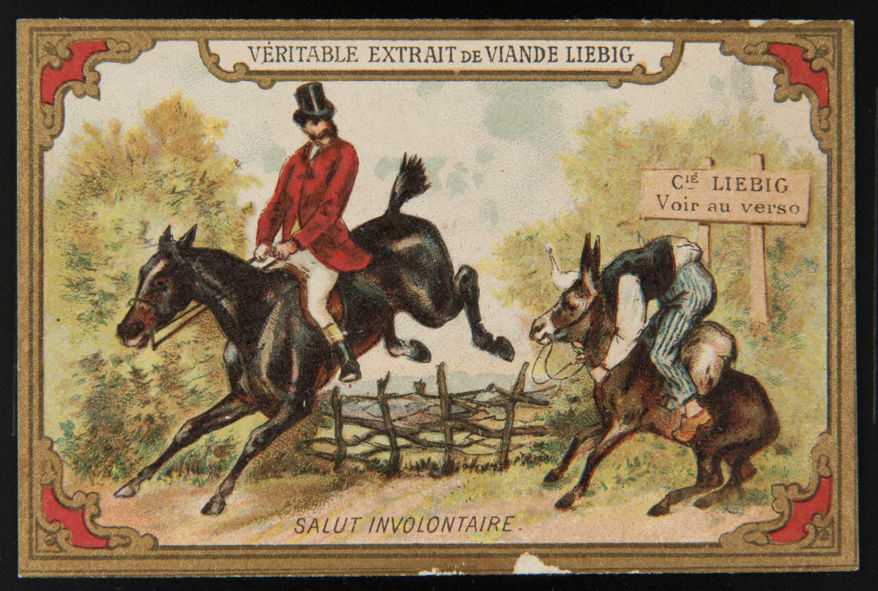 Justus Von Liebig carte réclame chromo Londres 1886 1960.22.372.521 Photo