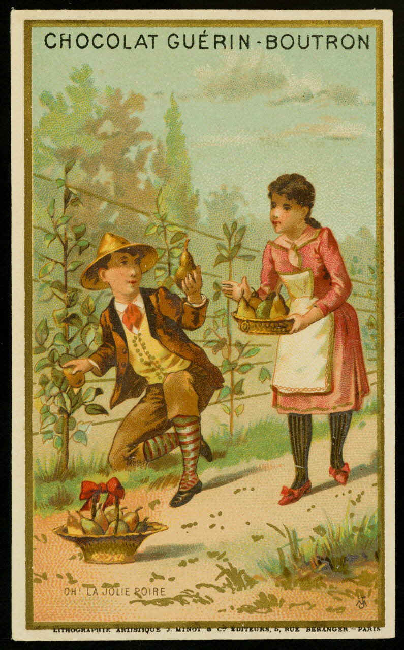 carte réclame chromo 1960.22.372.530 Photo