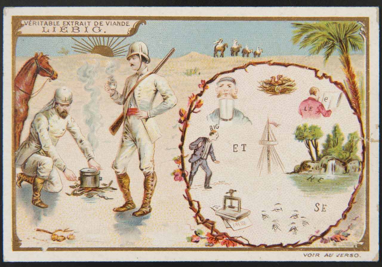 carte réclame chromo Paris 1893 1960.22.372.556 Photo