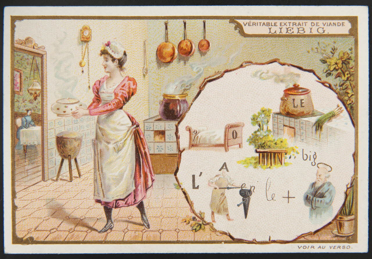 carte réclame chromo Paris 1893 1960.22.372.557 Photo