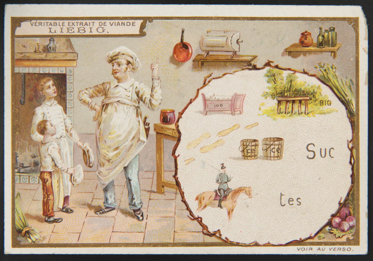 carte réclame chromo Paris 1893 1960.22.372.558 Photo