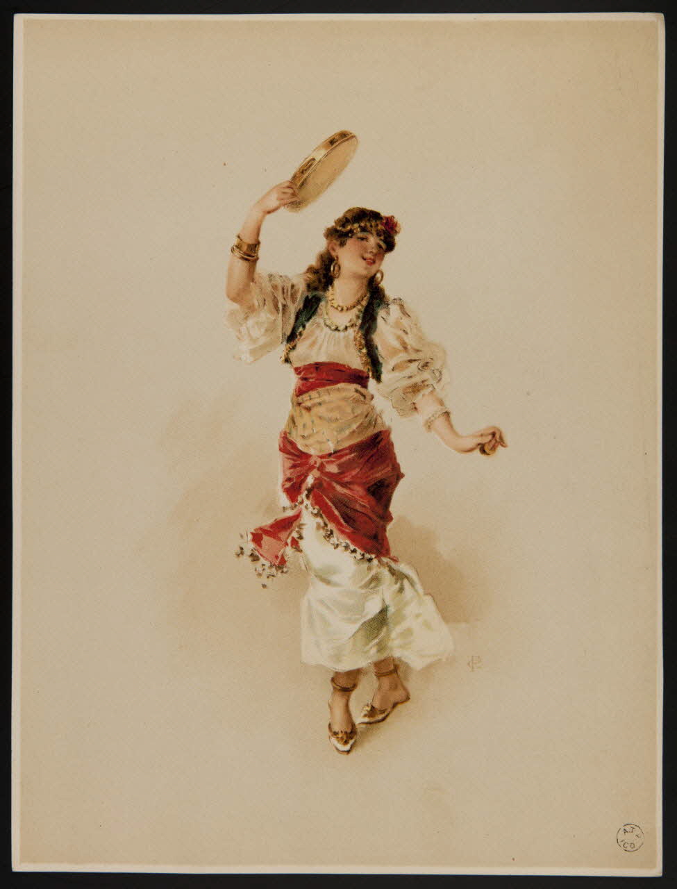 estampe Danseuse bohémienne 1960.22.44 Photo