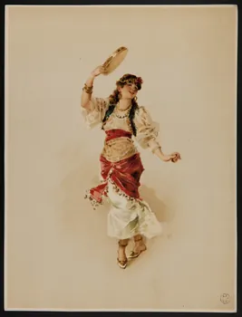 estampe Danseuse bohémienne 1960.22.44 Photo