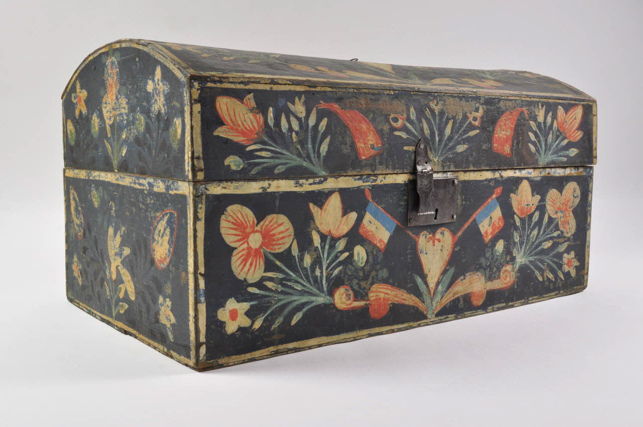 coffre Haute-Normandie, France 1789-1795 1968.9.21 Photo Mucem