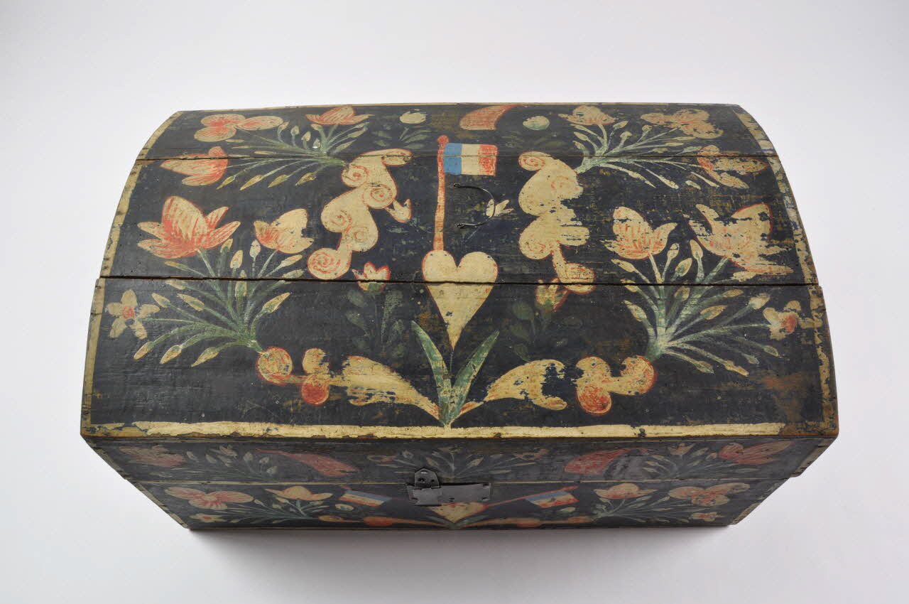 coffre Haute-Normandie, France 1789-1795 1968.9.21 Photo Mucem