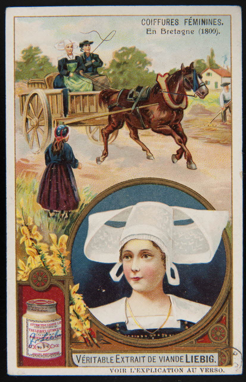 Liebig carte réclame chromo Paris 1909 1960.22.98 Photo