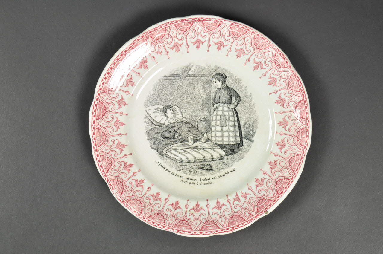 assiette plate 1968.9.4 Photo Mucem