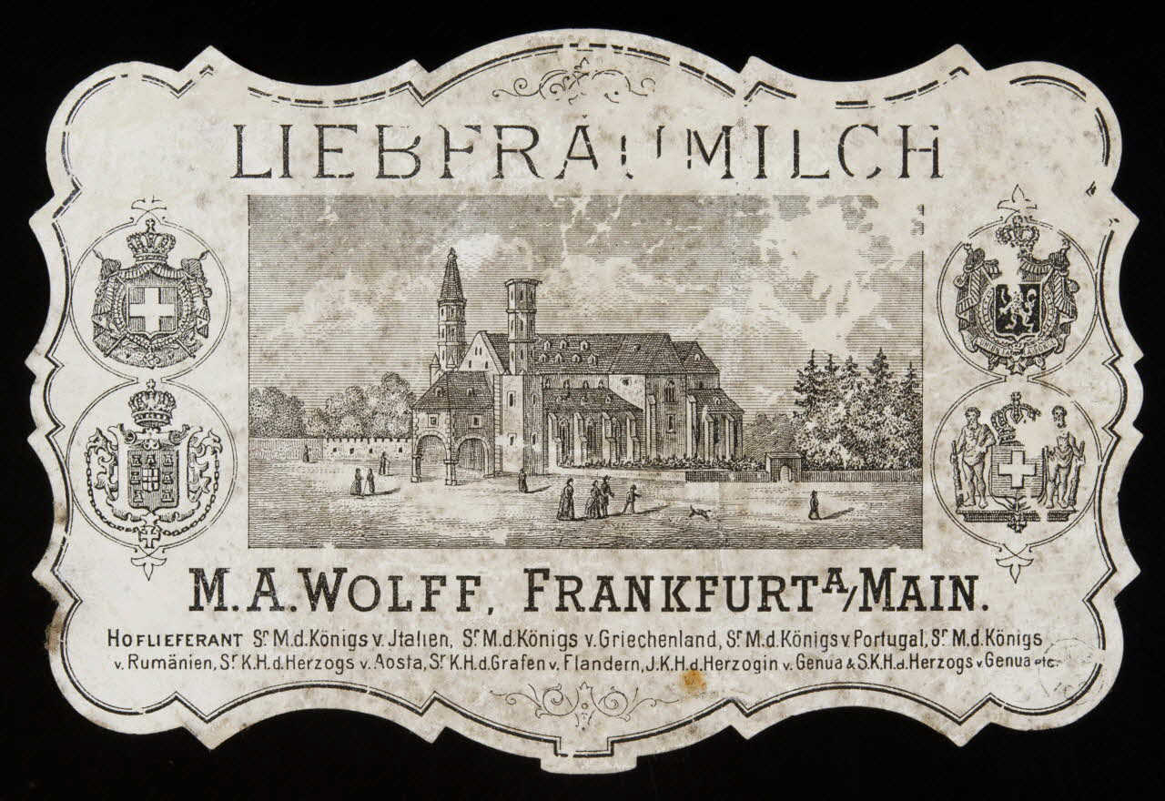 étiquette publicitaire LIEBFRAUMILCH 1960.66.193 Photo
