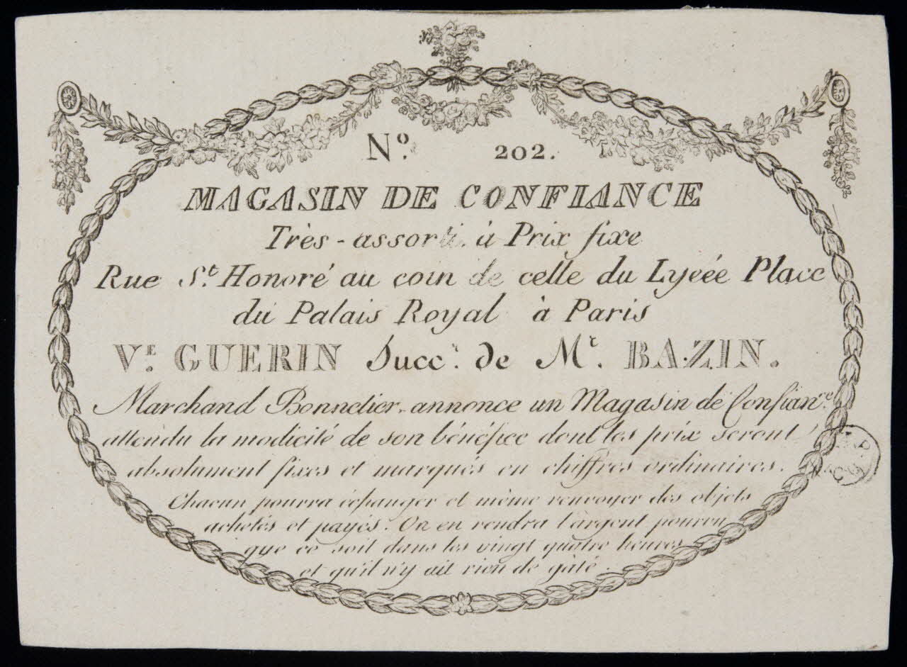 estampe MAGASIN DE CONFIANCE 1960.66.213 Photo