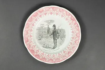 assiette plate 1968.9.8  Photo Mucem