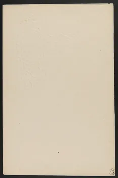 estampe Papier à lettre orné d'un médaillon avec feuilles de lierre en relief 1960.66.323  Photo