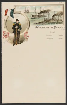 estampe INFANTERIE DE MARINE 1960.66.357  Photo