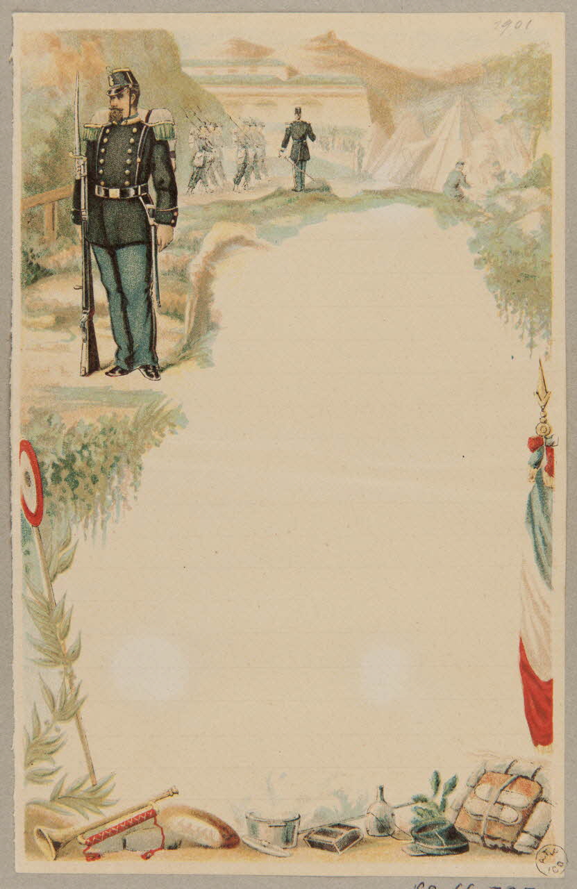 estampe Retour au camp 1960.66.395 Photo