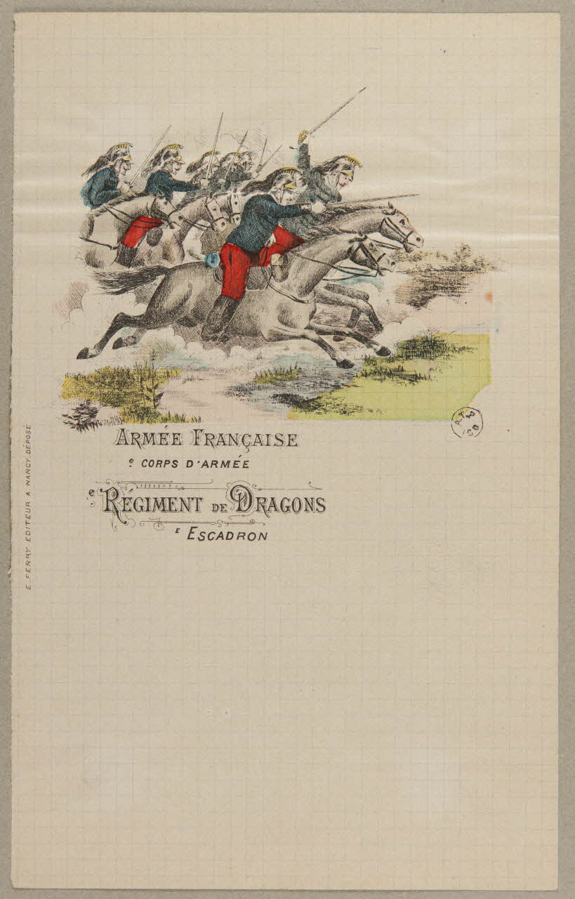 estampe ARMEE FRANCAISE 1960.66.454 Photo