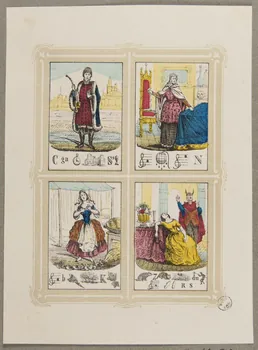 estampe Figures et rébus 1960.66.510 Photo