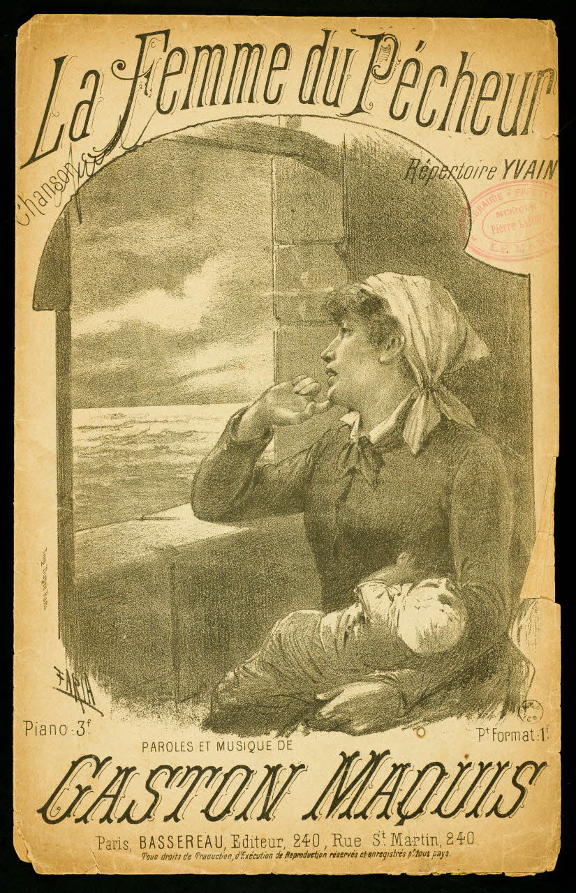 estampe La Femme du Pécheur 1960.99.1 Photo