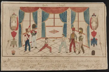dessin Brevet de Maitre de Pointe 1961.100.2 Photo